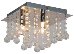 Angular plafondi kristalli 22x22 cm*Heat Outlet