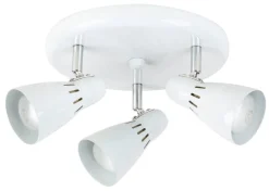 Outlet Heat Mio Round 3-os. kattospotti valkoinen