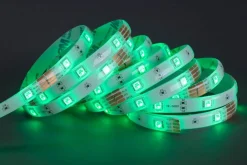 RGB LED-nauha 5 m kaukosäädin IP20*Heat Clearance