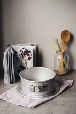 Leivonta irtopohjavuoka 20x7,6 cm anodisoitu alumiini*Heirol Discount