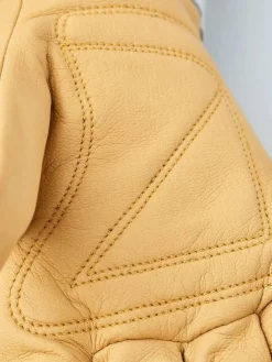 Outlet Hestra Skullman nahkakäsineet 700 Natural Brown