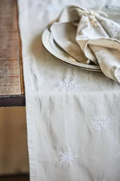 lautasliina lumihiutale 40x40 cm pellava*IB Laursen Online