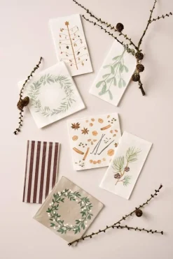 lautasliina männynoksa kävyillä 16 kpl/pkt*IB Laursen Clearance