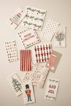 New IB Laursen lautasliina Santa's helpers hand in hand 20 kpl