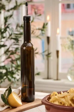 Clearance IB Laursen öljy-/etikkapullo 390 ml oliivinvihreä