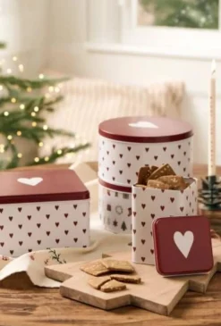 purkki sydämillä 9x16,8 cm*IB Laursen New