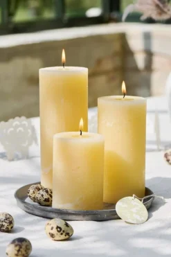 pöytäkynttilä 10 cm rustiikki lemonade*IB Laursen