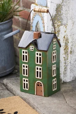 talolyhty Nyhavn puukahvalla ruskea ovi*IB Laursen Discount