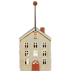 Outlet IB Laursen talolyhty Nyhavn puukahvalla ruskea ovi