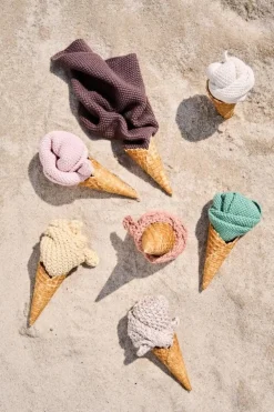 New IB Laursen tiskiliina kudottu Mynte vihreä