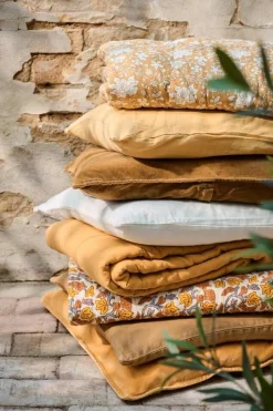 tyynynpäällinen sametti harvest yellow*IB Laursen Hot