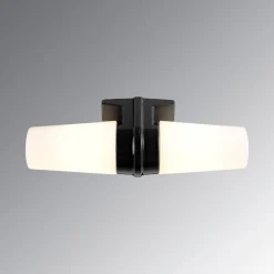 Sale Ifu00f6 Electric Ifö Electric Bernadotte keittiö/kylpyhuonevalaisin musta, 2x40W