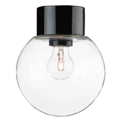 Ifö Electric Classic Glob Ø150mm, musta, suora posliinikanta*Ifu00f6 Electric Online