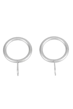 Hot Ihanin verhorenkaat Cafe 19/26 mm hopea