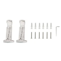 Sale Ihanin verhotangon kannakkeet 28 mm valkokulta