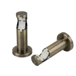 Ihanin verhotangon kannakkeet 28 mm antiikkimessinki