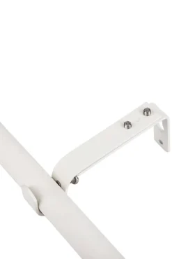 Clearance Ihanin verhotangon kannakkeet 19 mm mattavalkoinen