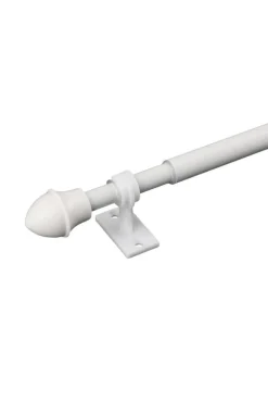 Ihanin verhotanko Cafe 125-220 cm valkoinen