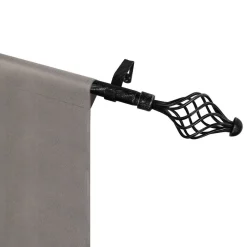 Best Ihanin verhotanko Elena 120-210 cm mustakulta