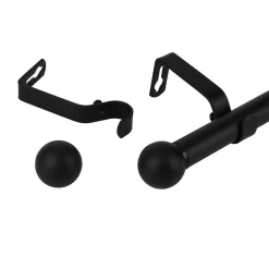 Clearance Ihanin verhotanko Elise 160-310 cm mattamusta