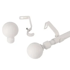 Hot Ihanin verhotanko Mira 120-210 cm mattavalkoinen