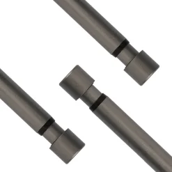 New Ihanin verhotanko Sofia 120-210 cm antrasiitti