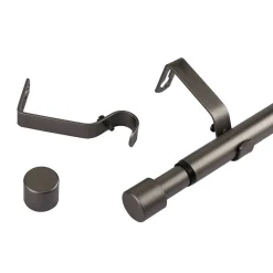 Discount Ihanin verhotanko Sofia 160-310 cm antrasiitti