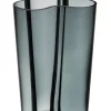 New Iittala Aalto Maljakko 251 mm tummanharmaa