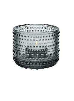 Hot Iittala Kastehelmi Kynttilälyhty 64 mm harmaa