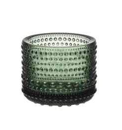 Kastehelmi kynttilälyhty 64 mm havunvihreä*Iittala Discount