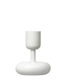 Nappula Kynttilänjalka 107 mm valkoinen*Iittala Discount