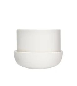 Nappula ruukku ja vati 170x130 mm valkoinen*Iittala Clearance