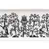 Taika lautanen Taika suorakaide 12x24 cm musta*Iittala Clearance