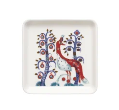 Taika lautanen Taika neliö 12x12 cm valkoinen*Iittala New