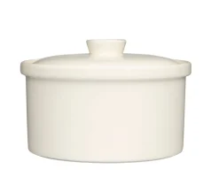 New Iittala Teema valkoinen kannellinen pata 2,3 L