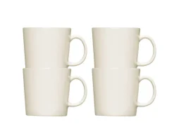 Teema valkoinen muki 0,3L 4 kpl*Iittala Clearance