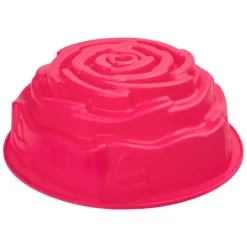 ruusuvuoka 23 cm silikonia pinkki*Iloleipuri