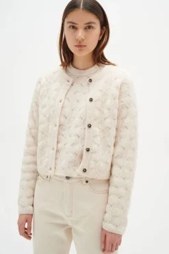 Online InWear neuletakki RodasIW cardigan French oak mlg