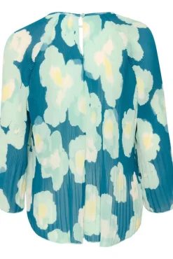 Discount InWear pusero HendraIW Top Green Poetic Flower 302765