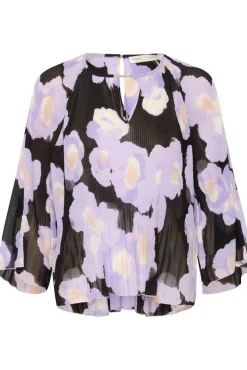 Discount InWear pusero HendraIW Top Green Poetic Flower 302765