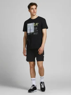 Clearance Jack & Jones collegeshortsit JJair Black