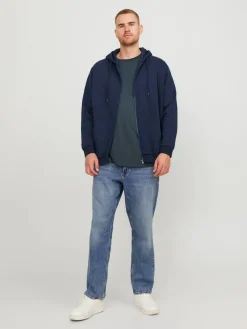 Online Jack & Jones Plus collegehuppari Jjebradley