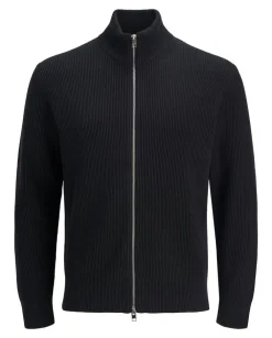 Clearance Jack & Jones Plus neuletakki Jjeperfect Black