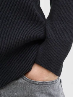 Clearance Jack & Jones Plus neuletakki Jjeperfect Black