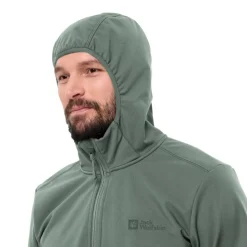 Sale Jack Wolfskin softshell takki Bornberg 4311 Hedge green