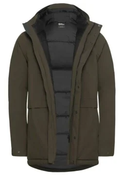 Jack Wolfskin takki Cold Camp Coat E0205 Obsidian moss
