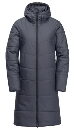 Online Jack Wolfskin takki Deutzer coat W C0413 Dark navy