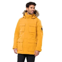 Hot Jack Wolfskin takki Glacier Canyon parka M0042 Mustard