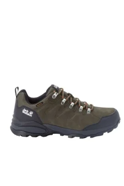 Best Jack Wolfskin ulkoilukengät Refugio Texapore Low 4287 Khaki