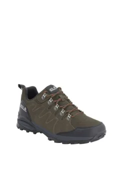 Best Jack Wolfskin ulkoilukengät Refugio Texapore Low 4287 Khaki
